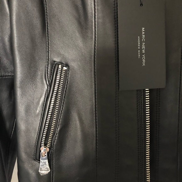 Andrew Marc felicity leather jacket size S - Picture 11 of 14